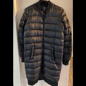 TNA Chalet Puffer in Black Small